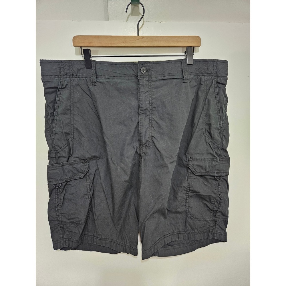 Lee Extreme Motion Cargo Shorts Mens 42 Black Performance Series 102187019
